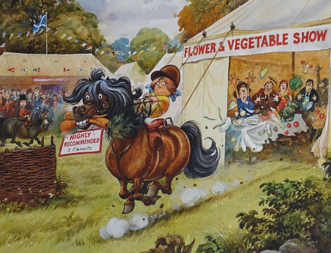 Thelwell’s famous ponies to star in major exhibition and movie